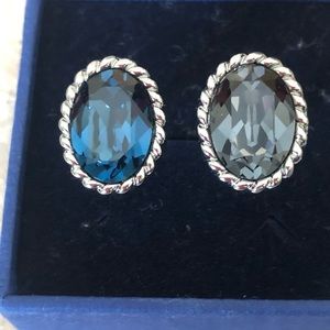 Swarovski silver ring